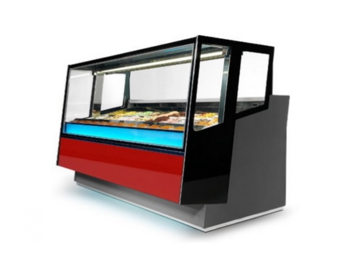 Витрина для мороженого ISA Kaleido 170 A H135